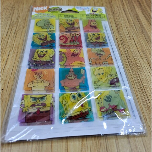NOS Spongebob Squarepants stickers - Picture 1 of 5